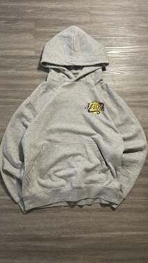 Kobe Bryant Black Mamba Los Angeles Lakers Heather Grey Embroidered Pullover Hoo